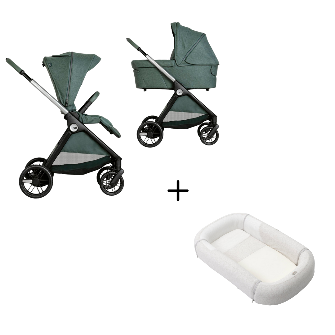 Carrito de bebé Duo Bellagio y Flexi + Nido Mommy Pod 3 en 1 Chicco - Imagen 2