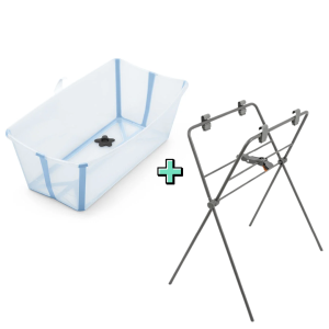 Pack Bañera Flexi Bath Stokke + Patas Plegables (Soporte)