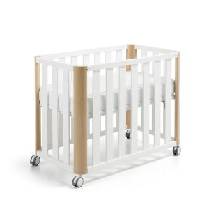 Minicuna Doco Sleeping 90×50 blanca natural Cotinfant