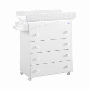 Mueble bañera Micuna con cambiador gris estrella