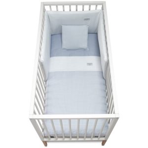 Juego colcha + protector Vichy 60x120cm Cambrass