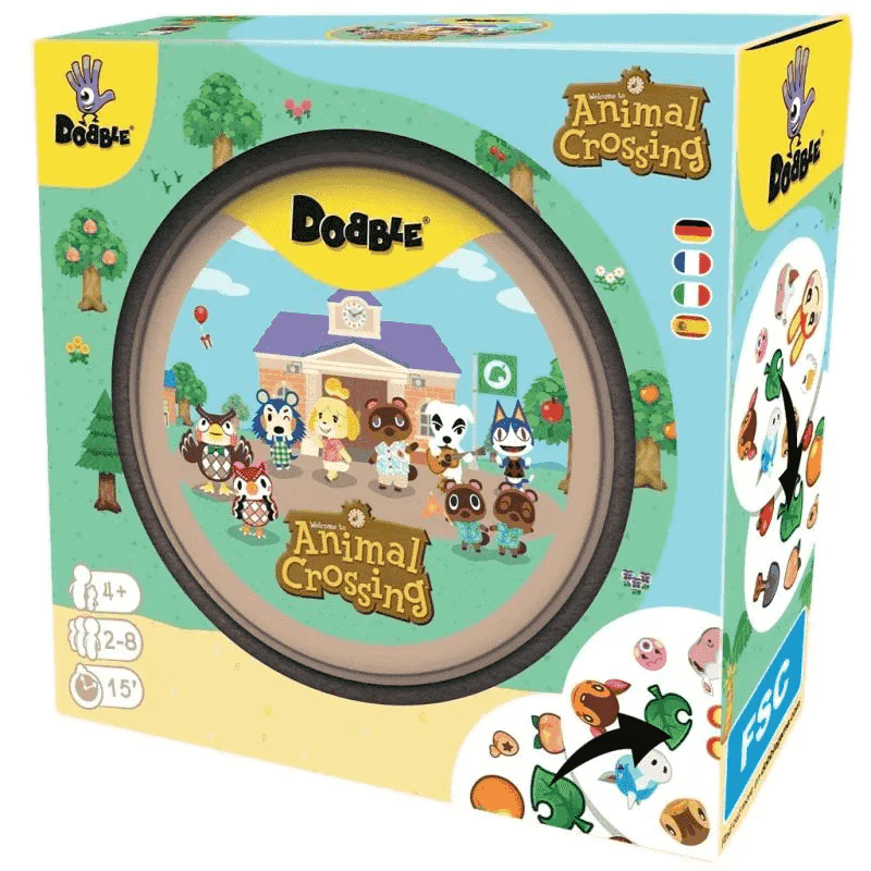 Dobble Animal Crossing – Juego de Cartas de Observación y Velocidad - Imagen 2