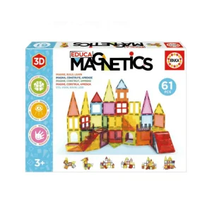 Educa Juguete de Aprendizaje  Educa Magnetics 61 Piezas