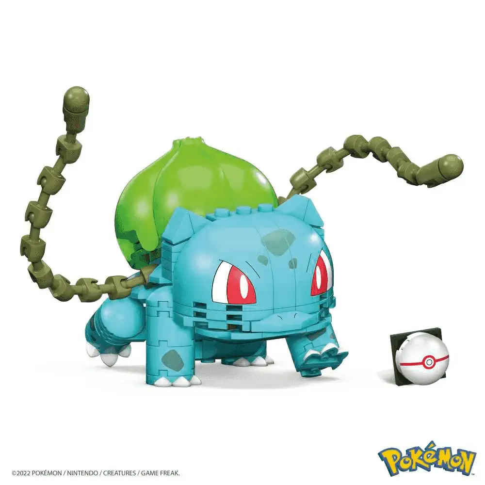 Mega Construx Pokémon Bulbasaur - Juguete de Mega Pokémon - Imagen 5