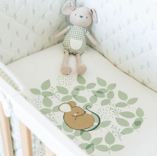 Funda nórdica + relleno + protector Spring Cottage Bonjourbébé - Imagen 3