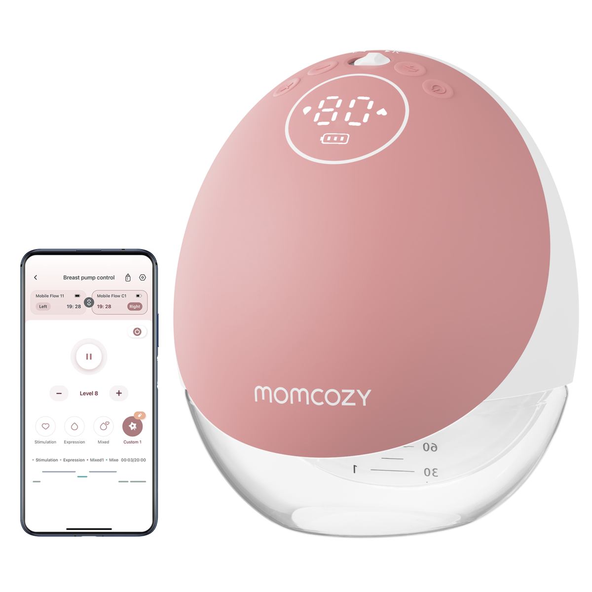 Sacaleches portátil M9 Individual Momcozy